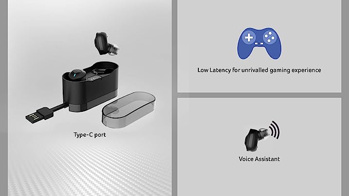 Acer GAHR010 Truly Wireless Bluetooth in Ear Earbuds with Mic Acer GAHR010 Truly Wireless Bluetooth in Ear Earbuds with Mic